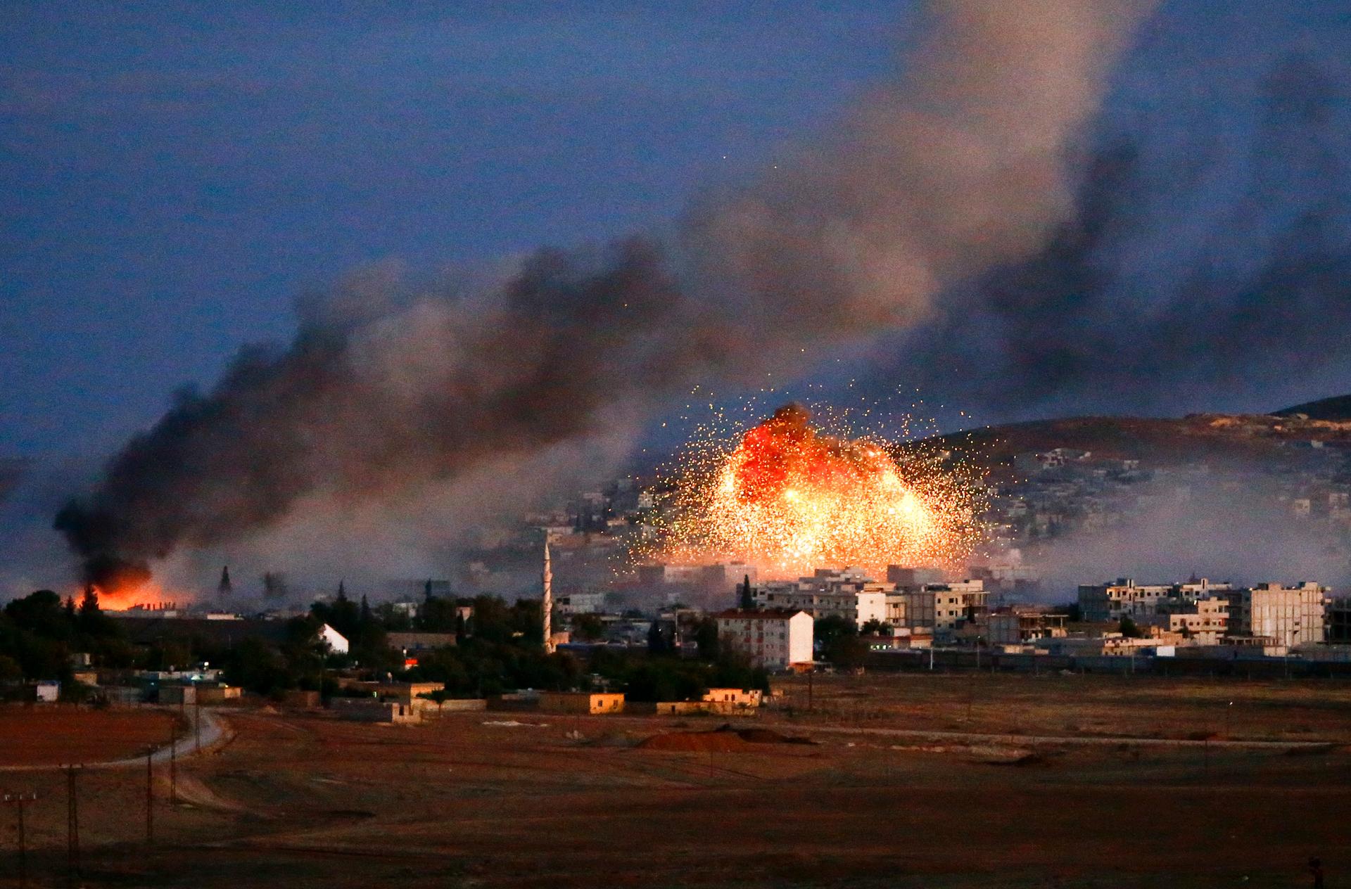 The fight in Kobane
