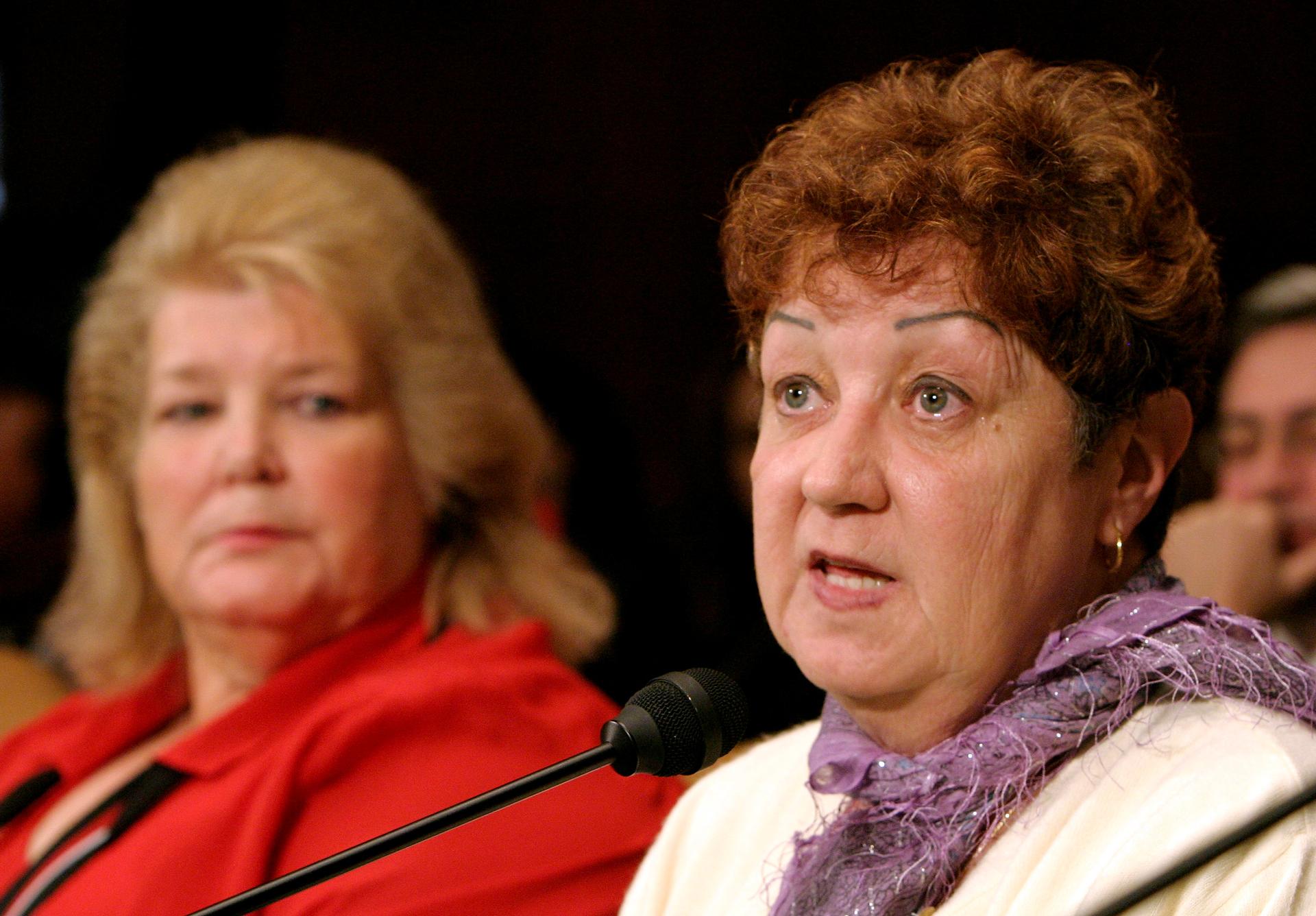Norma McCorvey, the anonymous plaintiff known as Jane Roe in the Supreme Court's landmark 1973 Roe vs. Wade ruling 