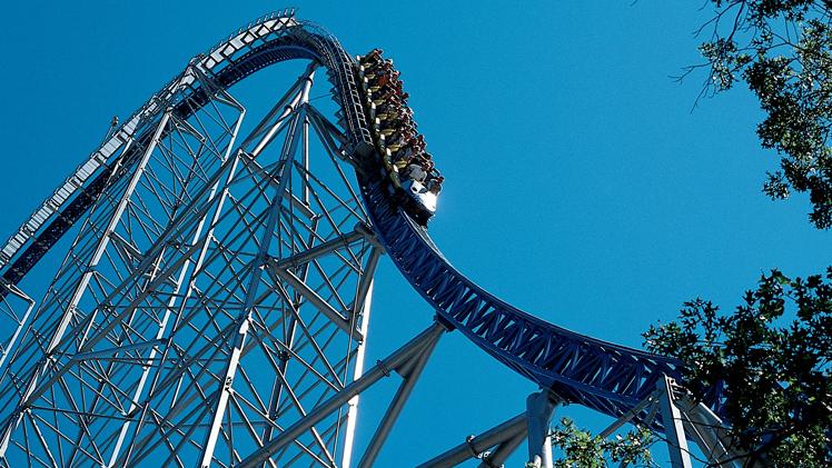At 310 feet, Millennium Force at Cedar Point in Ohio is now the world’s seventh tallest roller coaster. It was built by the Swiss company Intamin, which has designed seven of the world’s top 10 tallest coasters.  