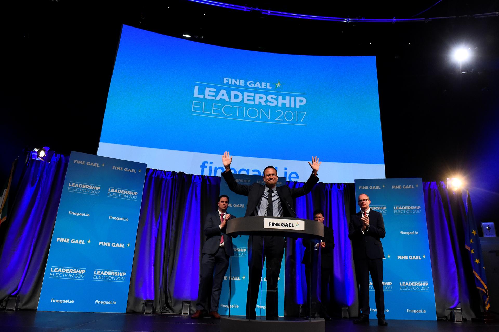Leo Varadkar wins the Fine Gael parliamentary elections