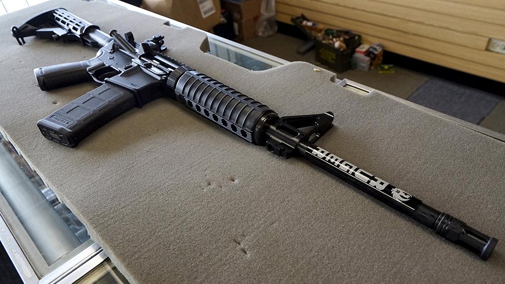 mass shooting - Ruger AR-15 rifle