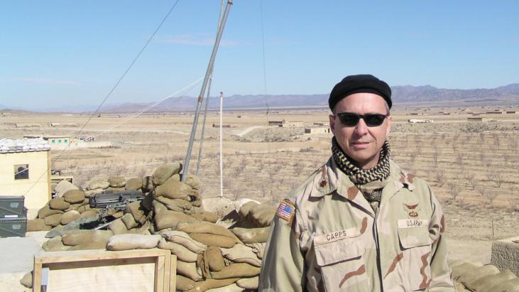 Afghanistan, early spring 2003. At a Special Forces camp near the Pakistan border.