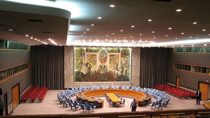 United Nations, Security Council hall.