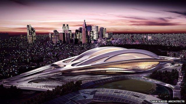 Zaha Hadid’s Tokyo Olympic stadium design has been scrapped