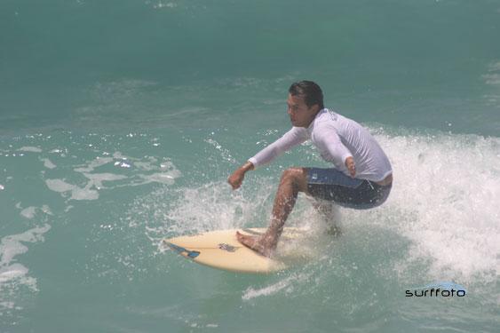Brazilian surfer Guido Schäffer