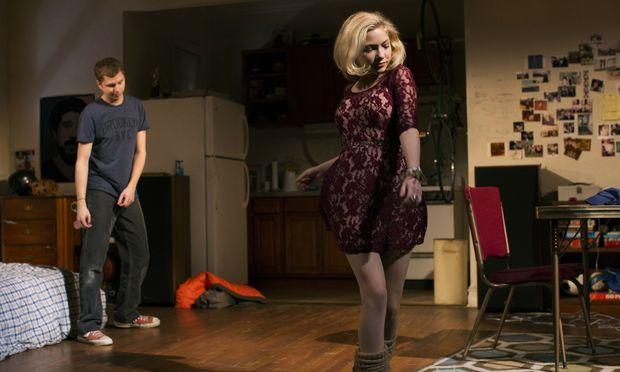 Michael Cera and Tavi Gevinson in "This Is Our Youth" at New York's Cort Theatre 