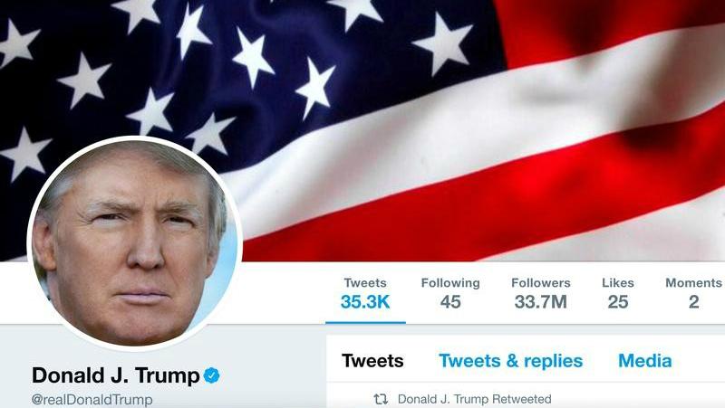 President Donald Trump's Twitter account is here to stay.