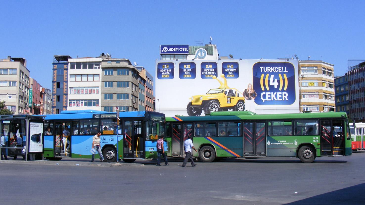 Turkish bus station