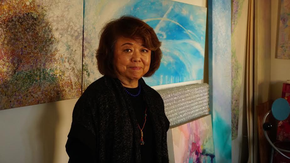 Painter and sculptor Nancy Uyemura