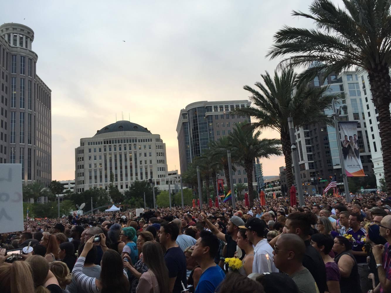 Pulse Orlando Mass Shooting Vigil
