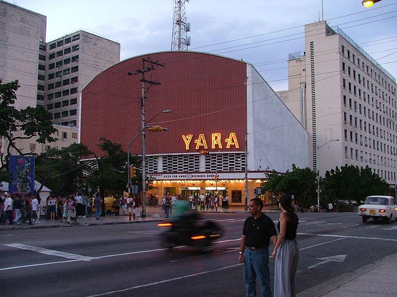 Yara Cinema in downtown Havana