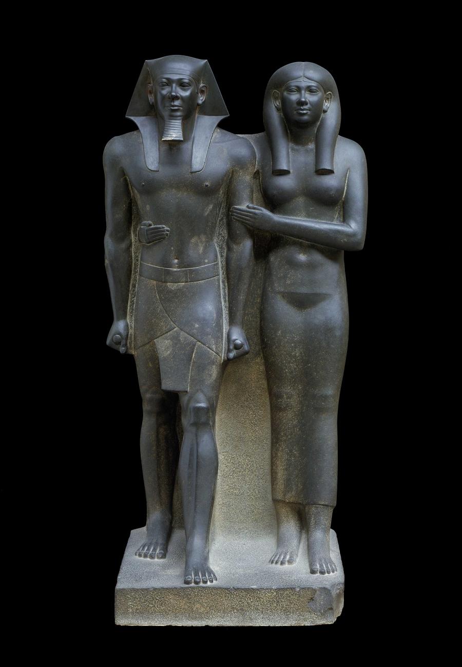 King Menkaura (Mycerinus) and Queen, 2490–2472 BC | Gallery 207
