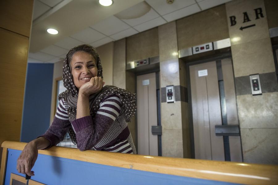 Jamila, an asylum-seeker from Iran