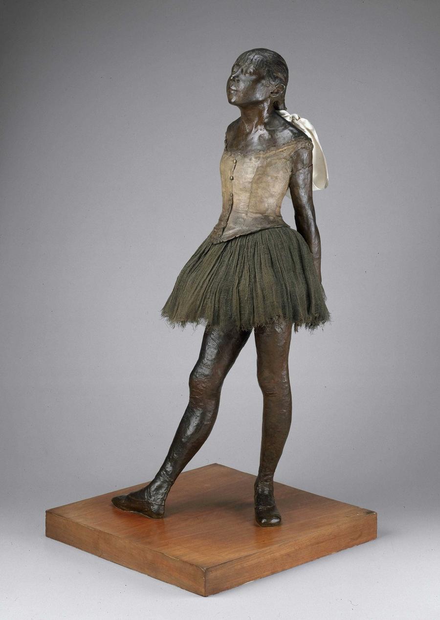 Little Fourteen-Year-Old Dancer, Edgar Degas, original model 1878–81, cast after 1921