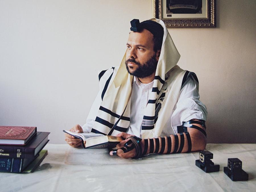 It took Shlomo Caro — formerly René Cano — and his family more than a year to gain approval to migrate to Israel. Mateo Gómez García/Courtesy of The California Sunday Magazine