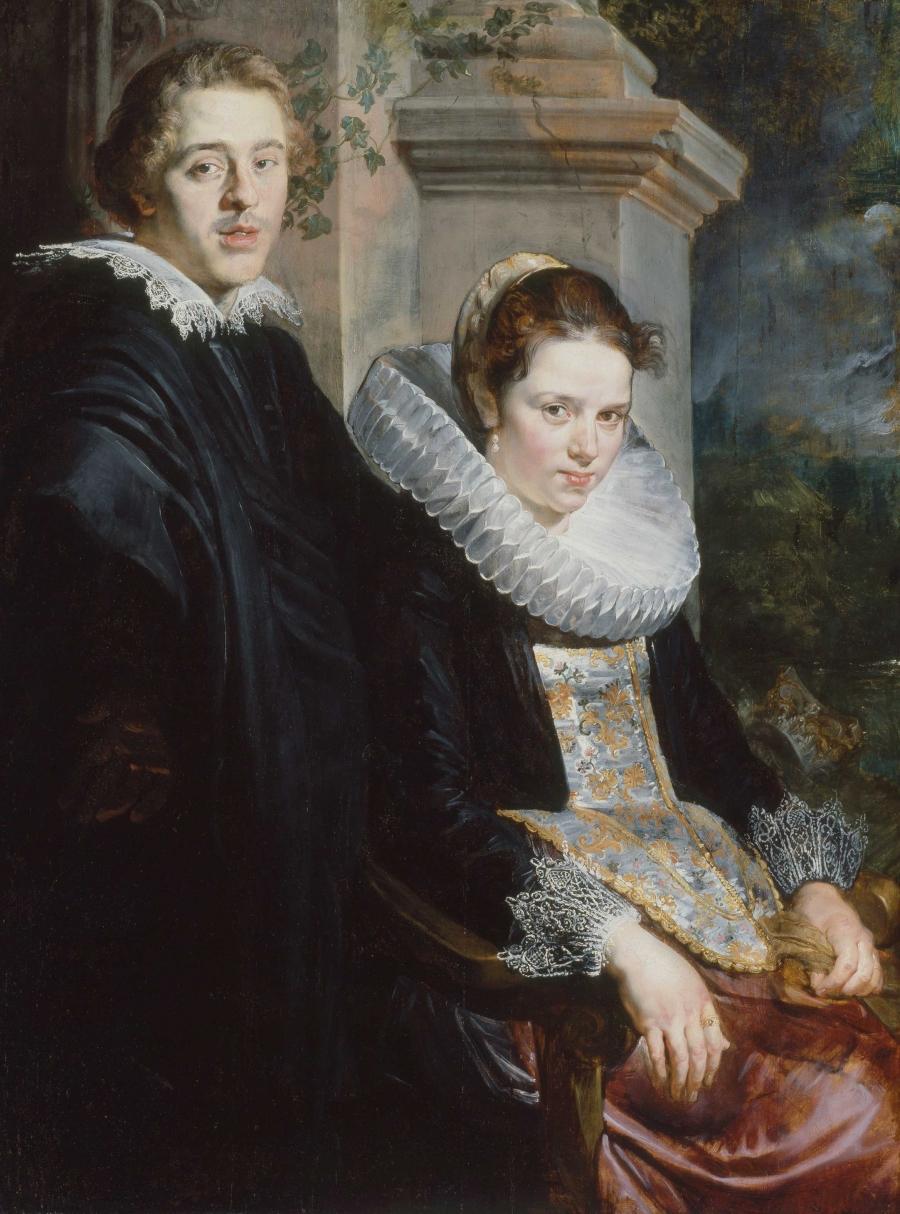 Portrait of a Young Married Couple, Jacob Jordaens, about 1621–22