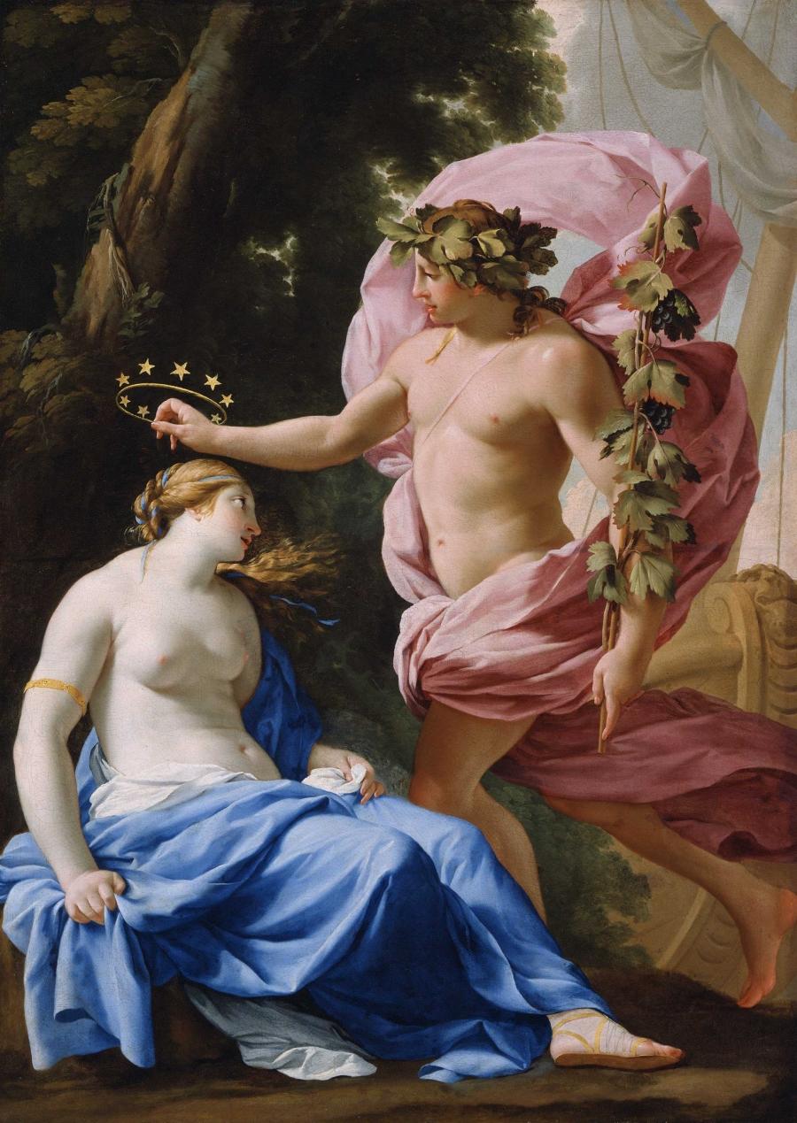 Bacchus Discovering Ariadne, Jacob Jordaens, late 1640s