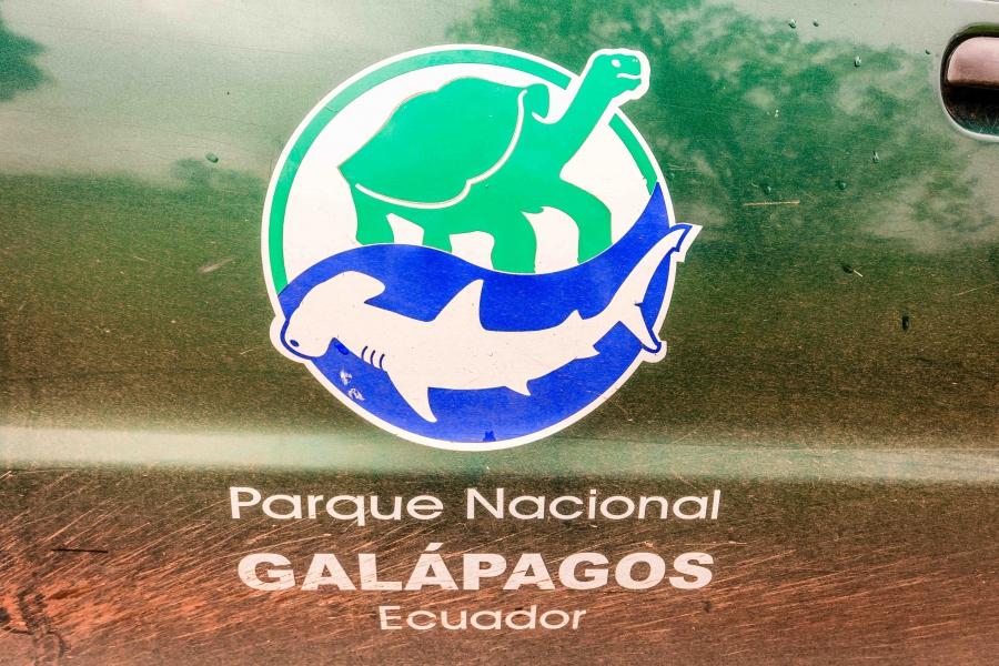 Galapagos national park decal