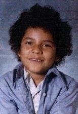 Miguel Morales in third grade.