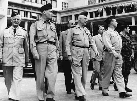 The four French Generals who tried to overthrow President Charles de Gaulle in order to keep the French departments of Algeria as part of France.