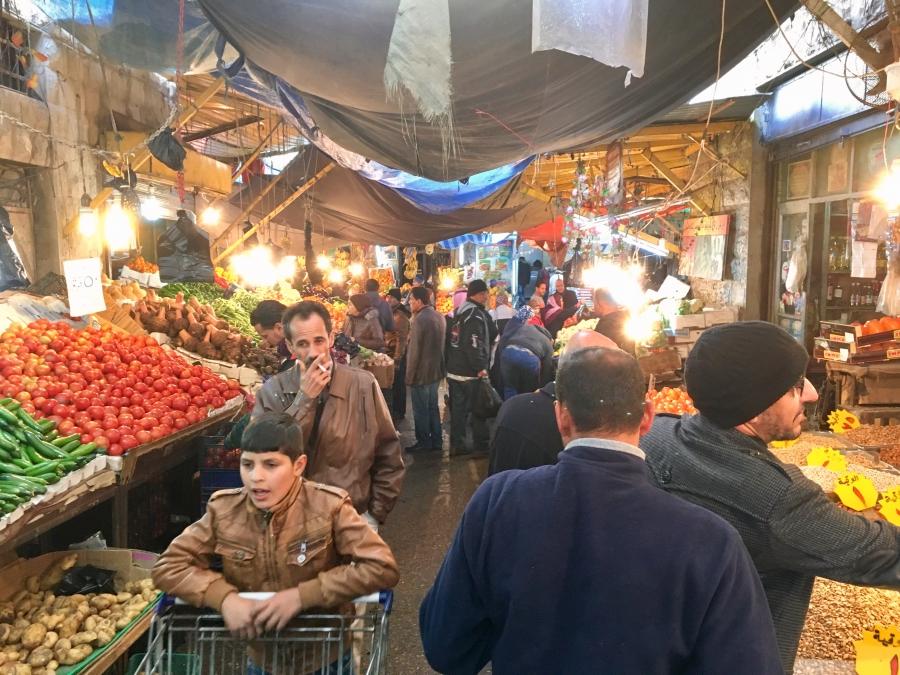 Market in Amman, Jordan