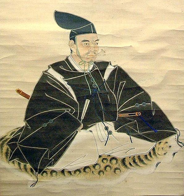 Illustration of 18th century Japanese scholar Arai Hakuseki.