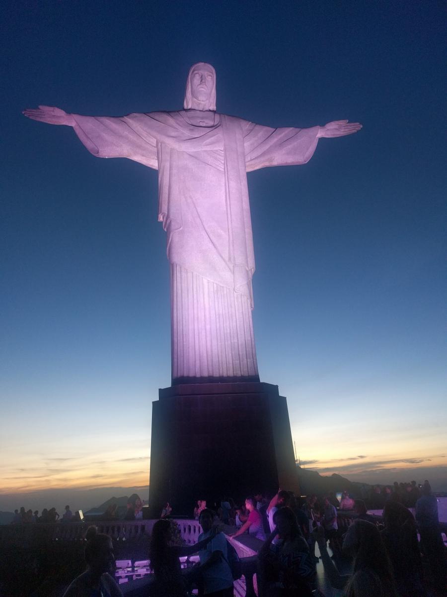 Christ the Redeemer statue, in Rio de Janeiro