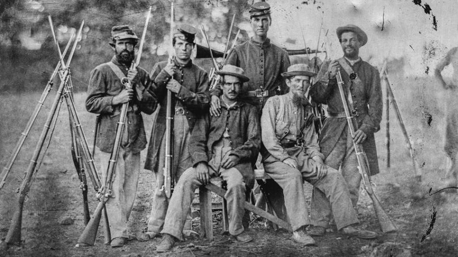 Soldiers in US Civil War