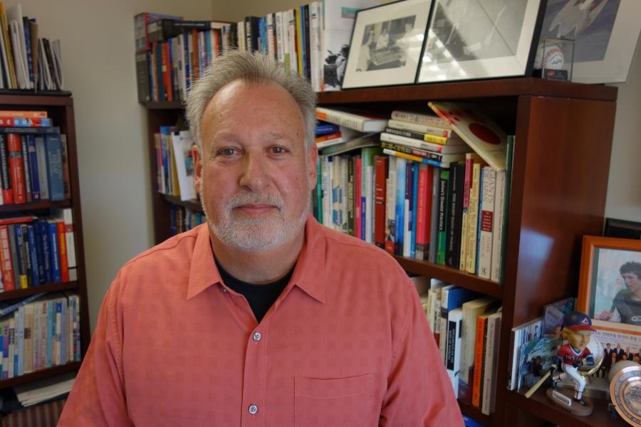 Dan Sneider works on a project on Divided Memories and Reconciliation at Stanford University's Walter Shorenstein Asia-Pacific Research Center 