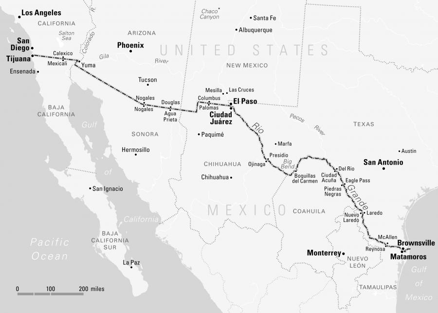 The US-Mexico border