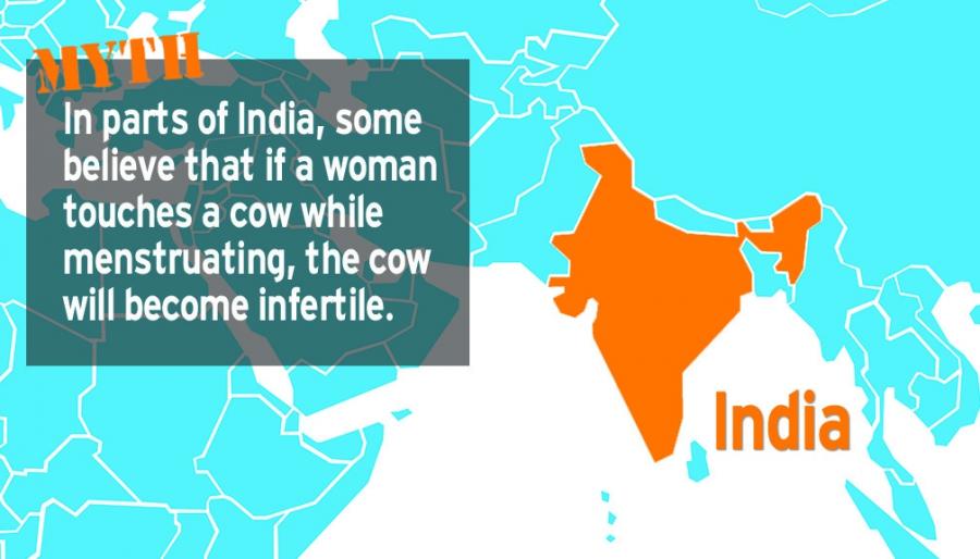 India menstrual myth