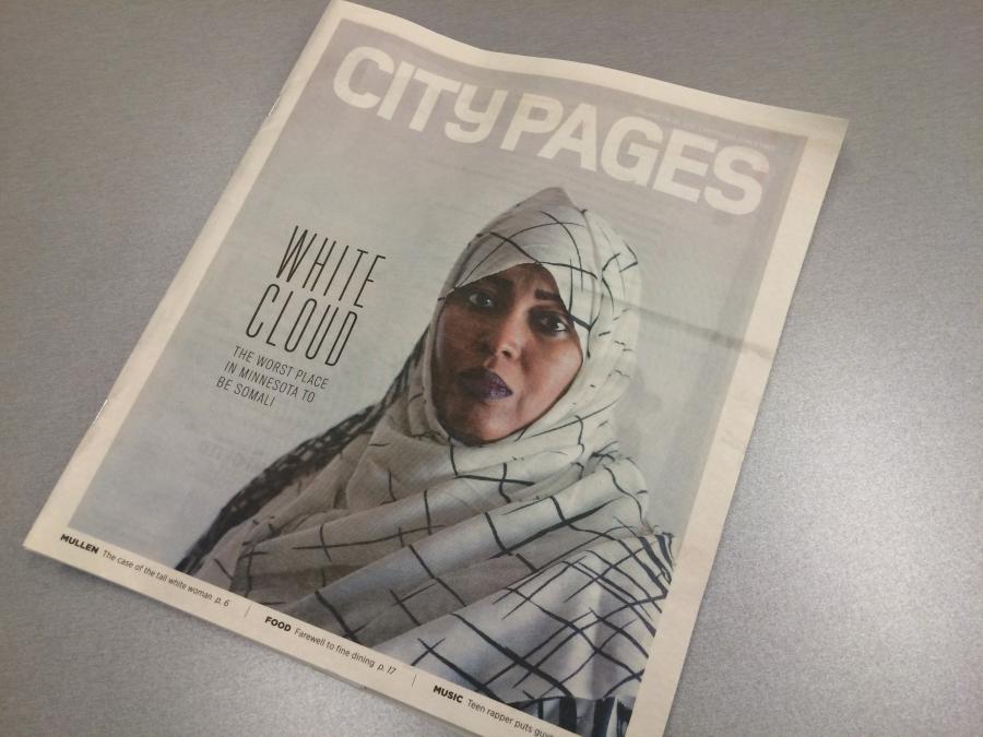 Susan Du's cover story for City Pages features a Somali woman