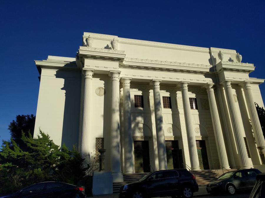 The Internet Archive's headquarters, in San Francisco