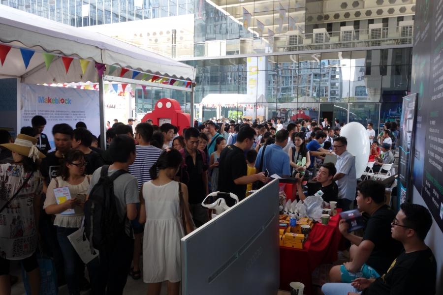 Shenzhen Maker Faire 2015 scene