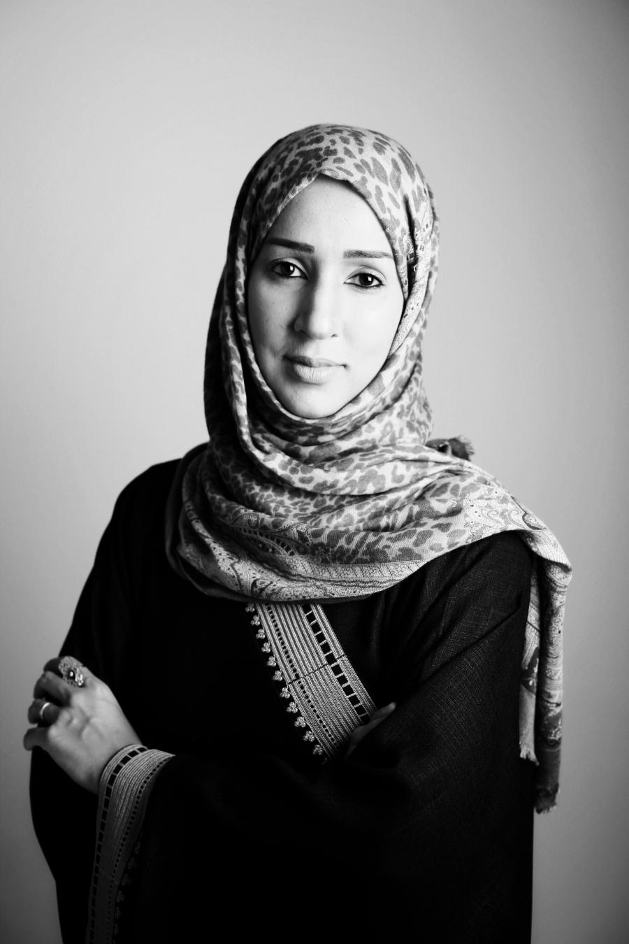 Author Manal al-Sharif. 