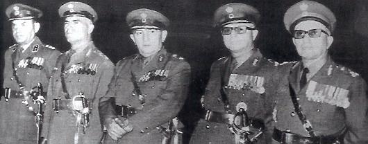 The junta members.