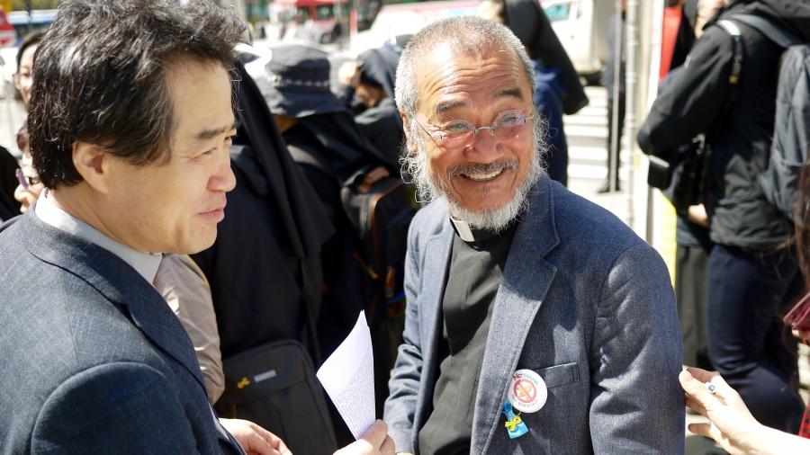 Father Moon Paul Kyu-hyn is a Jesuit priest and part of a group of Korean Catholic clergy speaking out against South Korea's dependence on nuclear energy.  