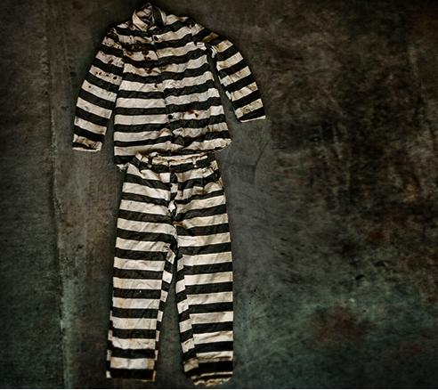 Melissa Howard, owner of Stock Vintage: A recently acquired 1940s prisoner’s outfit from Joplin, Missouri. "It’s very unusual to find a prisoner’s outfit because people tend not to preserve them. What’s unique about this particular piece is the man was ac