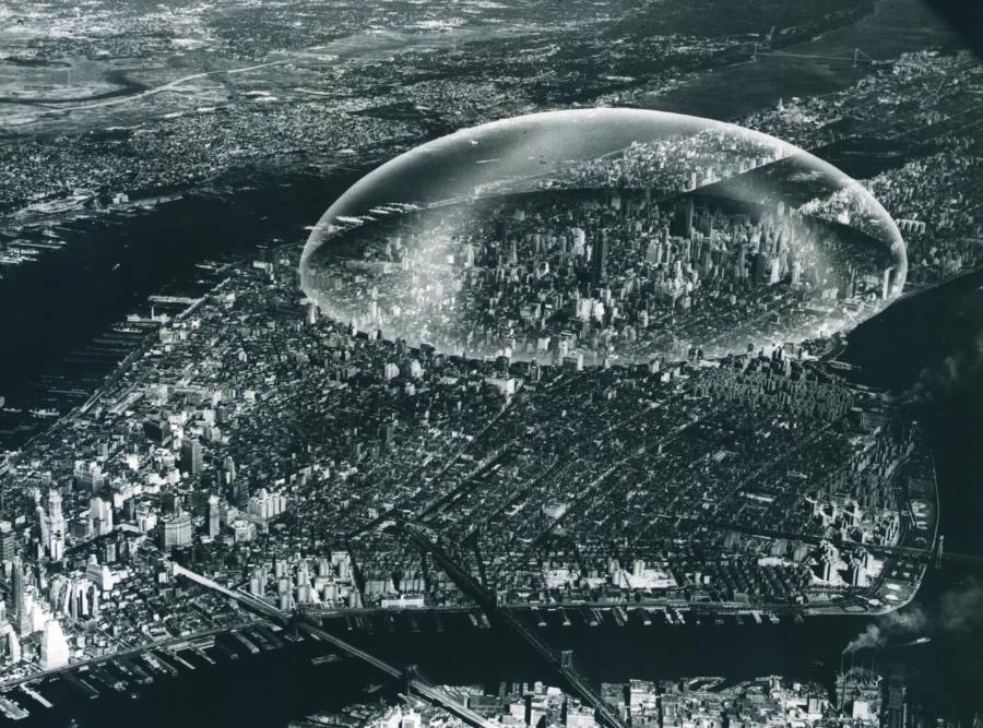 R. Buckminster Fuller’s “Dome Over Manhattan”
