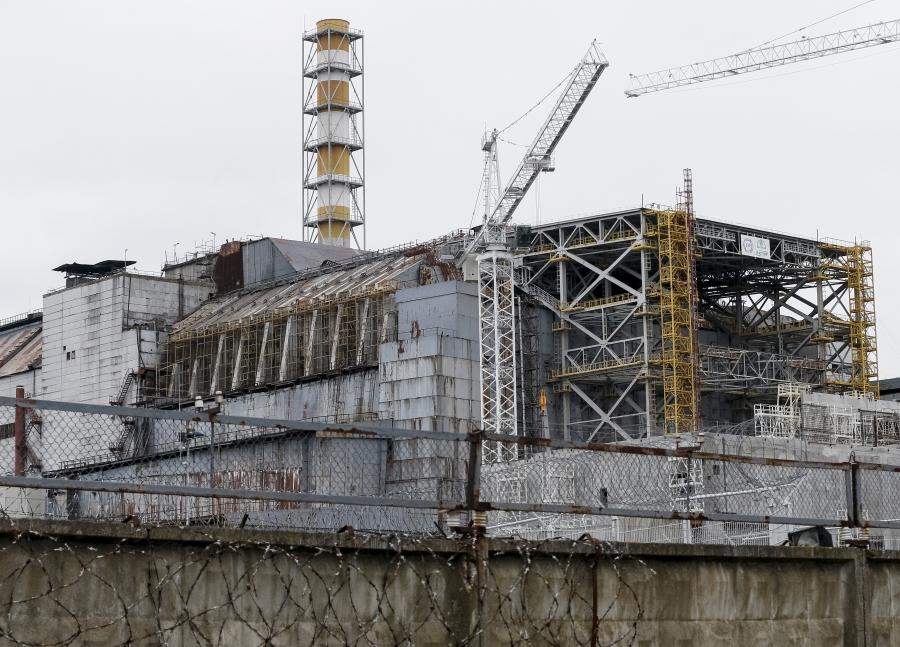 30 years after the world's worst civilian nuclear accident, a $2.25 billion sarcophagus is being built to contain the damaged Chernobyl reactor so the cleanup can finally begin.