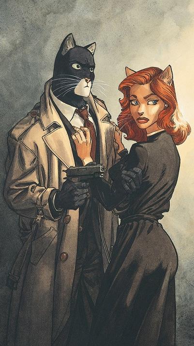 Cover for Blacksad: Somewhere within the Shadows 