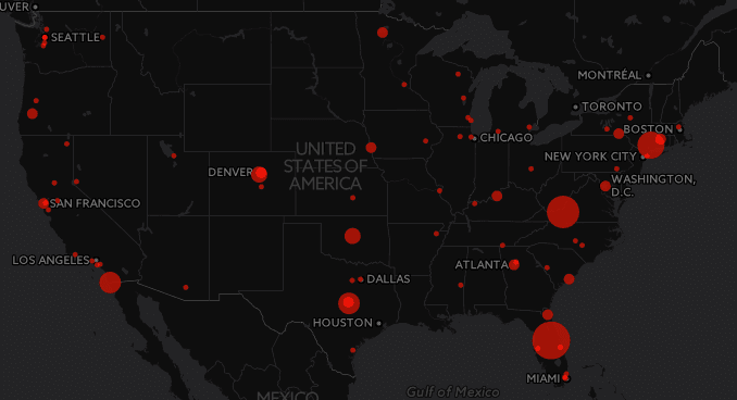map mass shootings in the US image for StoryAct