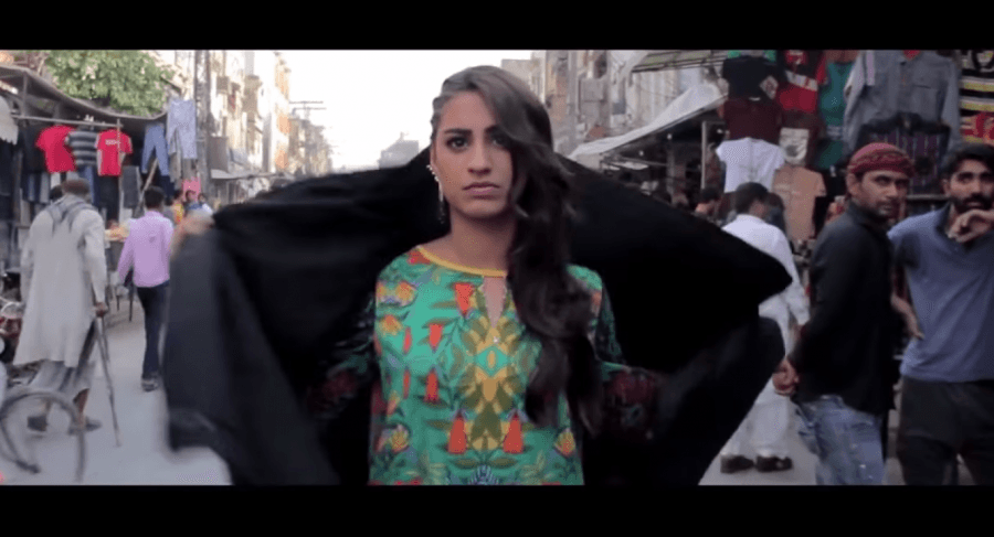 Screen shot of DYOT Pakistan flashmob commercial
