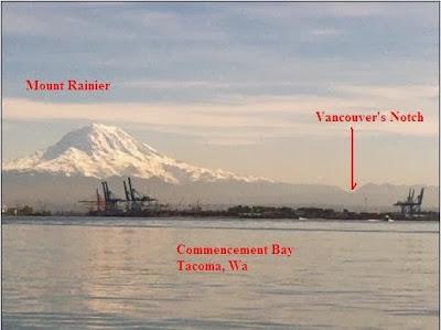 A image of Vancouver Notch that Barbara Reid marked up and submitted with the naming application.