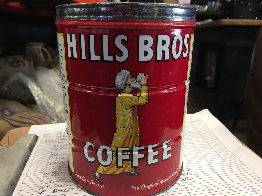 Hills Brothers Coffee can
