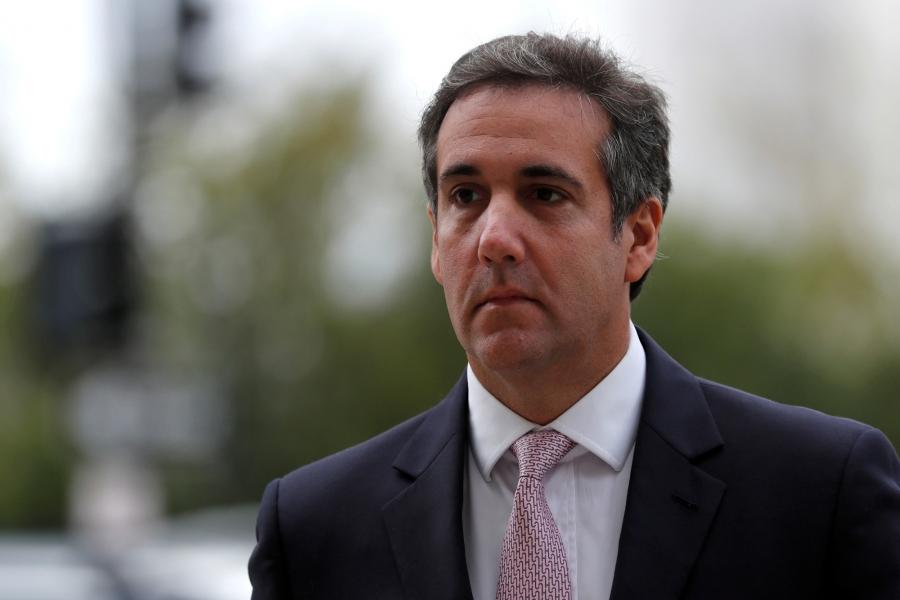 Michael Cohen is pictured in a In a profile photograph, 