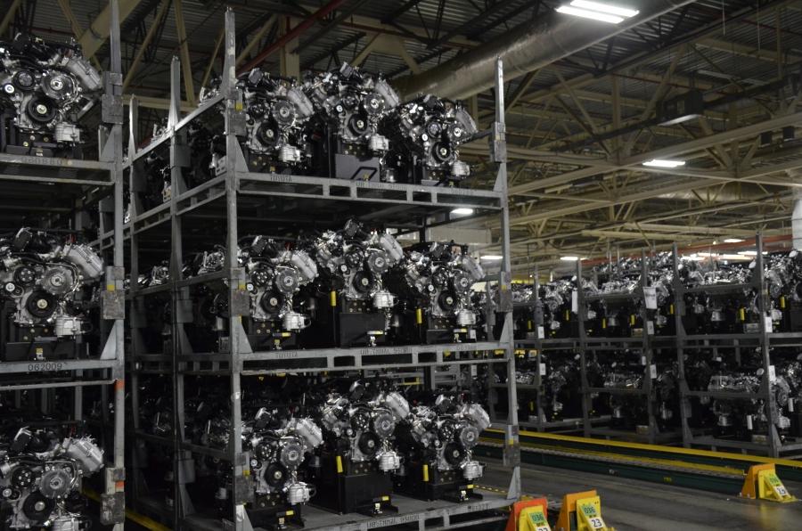 Roughly 1,400 people build Toyota engines at the company’s plant in Huntsville. Its new joint operation with Mazda, to be built nearby, is expected to employ 4,000 people. 