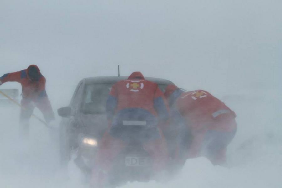 Driving during an Icelandic Winter storm is risky affair.