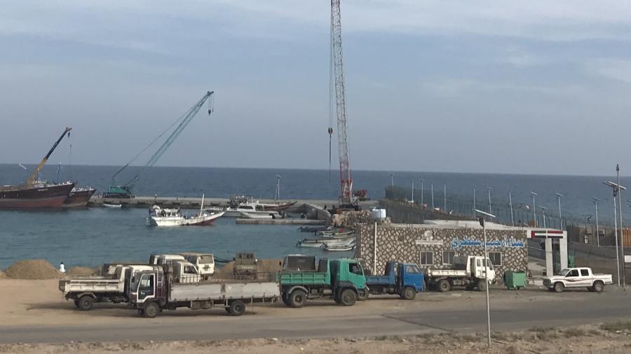 New port on Socotra, built by the United Arab Emirates