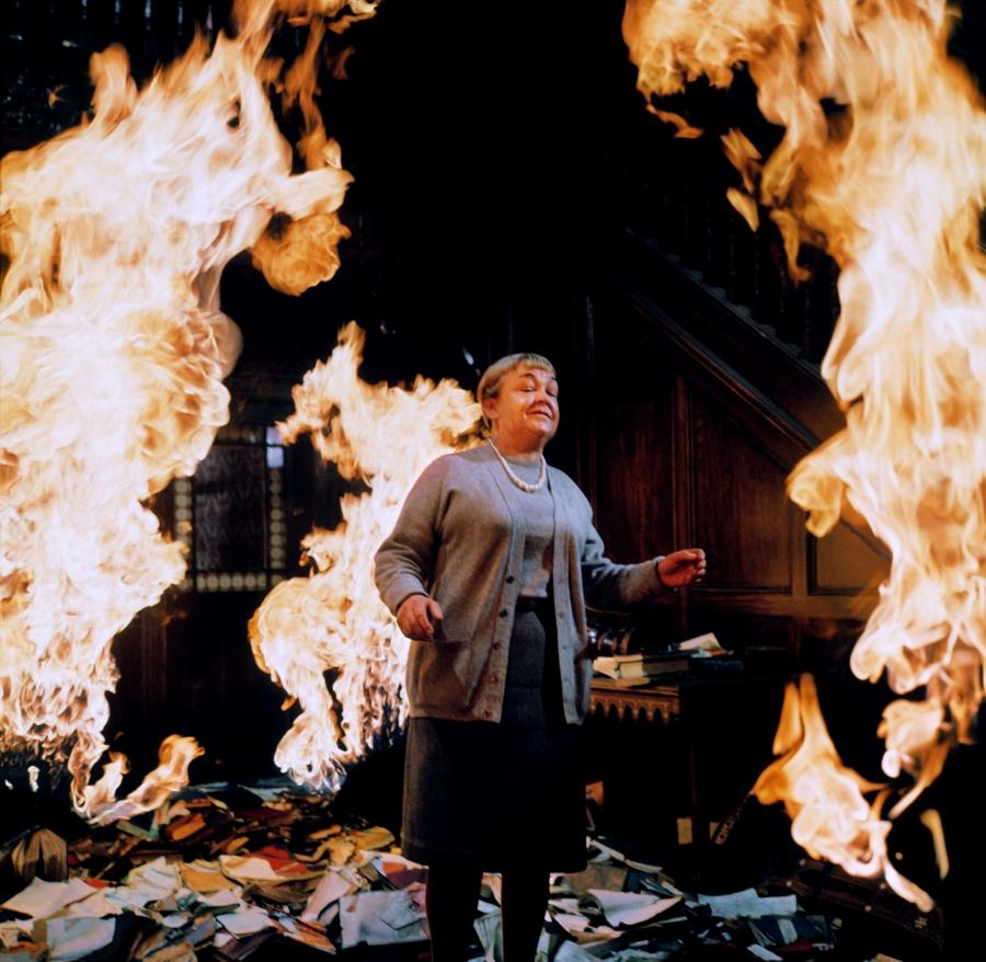 Book Lady from the 1966 movie “Fahrenheit 451.”